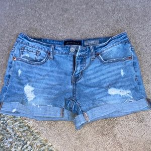 Aeropostale Midi Jean Shorts